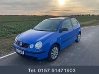 Gebraucht VW Polo 64 PS (47 kW) 2002 Blau Kleinwagen