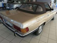 Gebraucht Mercedes SL450 194 PS (142 kW) 1973 Braunbeige metallic Cabrio