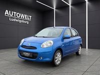 Gebraucht Nissan Micra Acenta 80 PS (58 kW) 2011 Blau Kleinwagen