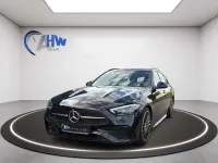 Gebraucht Mercedes C300 AMG line 265 PS (194 kW) 2023 Obsidianschwarz  metallic Kombi