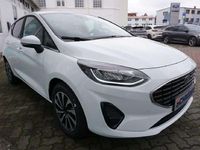 Gebraucht Ford Fiesta Titanium 125 PS (91 kW) 2021 Weiß Kleinwagen