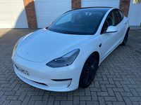 Gebraucht Tesla Model 3 Performance 377 kW (513 PS) 2021 Weiß Limousine