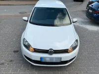 Gebraucht VW Golf VI 80 PS (58 kW) 2009 Weiß Kleinwagen