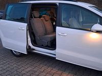Gebraucht Seat Alhambra Style 150 PS (110 kW) 2013 Weiß Van / Kleinbus