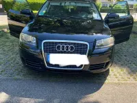 Gebraucht Audi A3 S-Line 102 PS (75 kW) 2007 Schwarz Kleinwagen