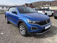 Gebraucht VW T-Roc Cabriolet Style 150 PS (110 kW) 2021 Ravennablau Cabrio