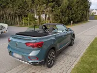 Gebraucht VW T-Roc Cabriolet Move 110 PS (80 kW) 2022 Blau Cabrio