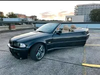 Gebraucht BMW 320 Cabriolet Basis 170 PS (125 kW) 2002 Schwarz Cabrio