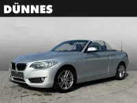 Używany BMW 218 Advantage 150 KM (110 kW) 2016 Srebrny Kabriolet