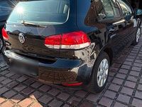Gebraucht VW Golf VI 2010 Schwarz Kleinwagen
