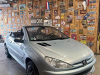Gebraucht Peugeot 206 CC 108 PS (79 kW) 2004 Blau Cabrio