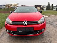 Gebraucht VW Golf VI Comfortline 86 PS (63 kW) 2011 Rot Kleinwagen