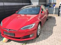 Gebraucht Tesla Model S 242 kW (330 PS) 2017 Rot Kleinwagen