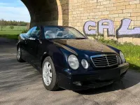 Gebraucht Mercedes CLK200 163 PS (119 kW) 2002 Blau Cabrio