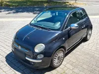 Gebraucht Fiat 500 Lounge 86 PS (63 kW) 2011 Schwarz Limousine