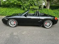 Usado Porsche Boxster S 252 CV (185 kW) 2001 Negro Descapotable