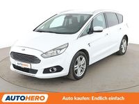 Gebraucht Ford S-MAX Titanium 160 PS (117 kW) 2016 Weiß Van / Kleinbus