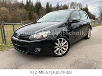Gebraucht VW Golf VI Highline 122 PS (89 kW) 2009 Schwarz Kleinwagen