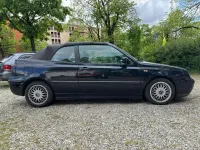 Brugt VW Golf Cabriolet Highline 101 HK (74 kW) 1998 Sort Cabriolet