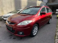 Gebraucht Mazda 5 Exclusive 150 PS (110 kW) 2008 Carminarot metallic Van / Kleinbus