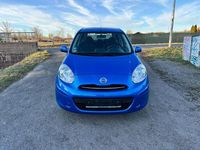 Gebraucht Nissan Micra Acenta 80 PS (58 kW) 2011 Blau Kleinwagen