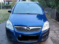 Gebraucht Opel Zafira 125 PS (91 kW) 2008 Blau Van / Kleinbus
