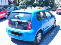 Gebraucht VW up! Cup 60 PS (44 kW) 2014 Blau Kleinwagen