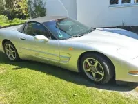 Używany Corvette C5 344 KM (253 kW) 2002 Srebrny Kabriolet