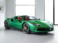 Neu Ferrari 296 2026 Grün Cabrio