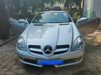 Second-hand Mercedes SLK200 184 CP (135 kW) 2010 Argintiu Cabrio