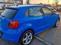 Gebraucht VW Polo Comfortline 90 PS (66 kW) 2014 Blau Kleinwagen
