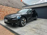 Gebraucht Audi e-tron S-Line 300 kW (408 PS) 2021 Schwarz SUV