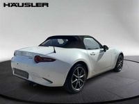 Gebraucht Mazda MX5 Selection 184 PS (135 kW) 2021 Satinweiß metallic Cabrio