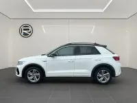 Gebraucht VW T-Roc R-line 150 PS (110 kW) 2024 Pure white/schwarz SUV