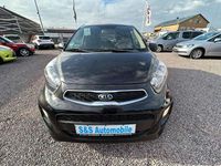 Gebraucht Kia Picanto Spirit 86 PS (63 kW) 2017 Galaxyschwarz met. Kleinwagen
