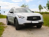Gebraucht Infiniti QX70 S Design 320 PS (235 kW) 2018 Silber SUV
