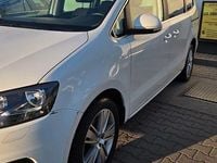 Gebraucht Seat Alhambra Style 184 PS (135 kW) 2017 Weiß Van / Kleinbus