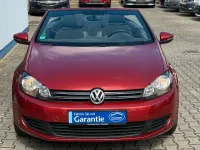 Gebraucht VW Golf Cabriolet Basis 105 PS (77 kW) 2013 Rot Cabrio