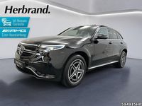 Gebraucht Mercedes EQC400 AMG 300 kW (408 PS) 2022 Metalliclack obsidianschwarz SUV