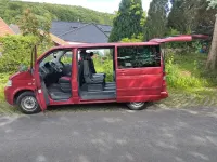 Gebraucht VW Multivan 174 PS (127 kW) 2003 Rot Van / Kleinbus