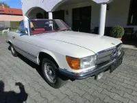Gebraucht Mercedes SL350 200 PS (147 kW) 1973 Weiß Cabrio