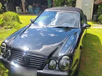 Gebraucht Mercedes CLK200 Avantgarde 163 PS (119 kW) 2001 Schwarz Cabrio