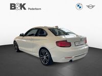 gebraucht BMW 218 218 i CoupÃ Sport Line Bluetooth Navi LED Klima PDC el. Fenster