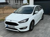 Brugt Ford Focus ST-Line 125 HK (91 kW) 2017 Hvid Sedan