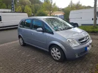 Gebraucht Opel Meriva 101 PS (74 kW) 2004 Silber Van / Kleinbus