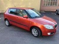 Gebraucht Skoda Fabia 60 PS (44 kW) 2010 Orange Kleinwagen