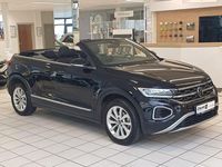 Gebraucht VW T-Roc Cabriolet Style 110 PS (80 kW) 2024 Schwarz Cabrio