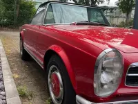Gebraucht Mercedes 230 150 PS (110 kW) 1964 Rot Cabrio