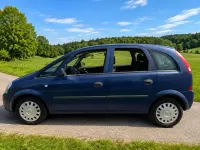 Gebraucht Opel Meriva 101 PS (74 kW) 2003 Blau Van / Kleinbus