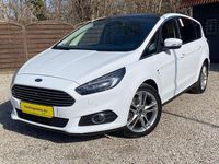 Gebraucht Ford S-MAX Titanium 239 PS (175 kW) 2017 Weiß Van / Kleinbus